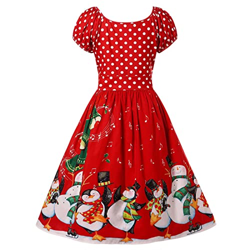 white christmas dresses Red 1950s Solid Plush Christmas Dress main image 0