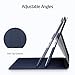 ESR Urban Series Premium Folio Case for iPad 2/3/4, Book Cover Design, Multi-Angle Viewing Stand, Smart Cover Auto Sleep/Wake Function for iPad 2/ iPad 3/ iPad 4(Knight Blue)