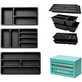 6Pcs Organizer Tray Divider Set for Kobalt Mini 2-Drawer ToolBox(Tray Only) | Kobalt Mini 2-Drawer Divider Set, Divider for Tool Box,Compatible with Both Old &amp; New Version, (Toolbox NOT Included)