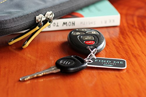 Dynotag Web Enabled Smart Mini Fashion ID Tags, with DynoIQ & Lifetime Recovery Service. 3 Identical Tags for Gear (Find Me!)