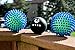 Webb Compression Spiky Massage and Lacrosse Ball Combo Pack Foot, Back, Foot, Neck, Deep Tissue Trigger Point Muscle Therapy, Myofascial Release - Includes a Free EBOOK (Green/Blue)