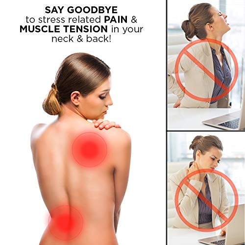 Empower Back and Neck Massager Tool, Trigger Point Self Massage Hook, Myofascial Release, Deep Tissue Massage Hook, Muscle Knots, Blue - Thumbnail 3
