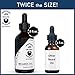 Vanilla Beard Oil – All Natural Leave In Conditioner enhanced with Organic Argan & Jojoba Oils – Large 2oz Size – Softens, Strengthens, & Hydrates for Healthy Beards and Mustaches