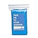 ExfoliMATE | Magic Exfoliating Shower Cloth Gently Removes Dead Skin for a Youthful Clear Complexion (aqua)