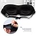 Kfine 3D Sleep Mask and Ear Plugs for Sleeping Contoured Shape Ultra lightweight & Comfortable Eye Mask