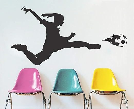 Yuanminglu Demolicion Tatuajes De Pared Chica Dormitorio Jugador