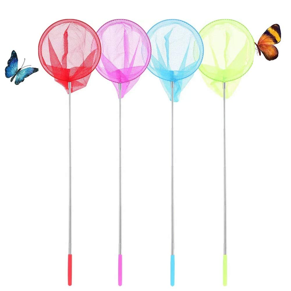 BJ-SHOP Fishing Net, Butterfly, 4 Packs