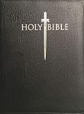 Kjver Sword Study Bible Giant Print Black Genuine Leather Indexed: King James Version Easy Read