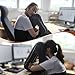 Napping Pillow, Travel Pillow, RayCue Soft Air Inflatable Neck pillow, Airplane Pillow for Head Chin Body Support Perfect Gift for Friends, Family, Colleagues (20.5