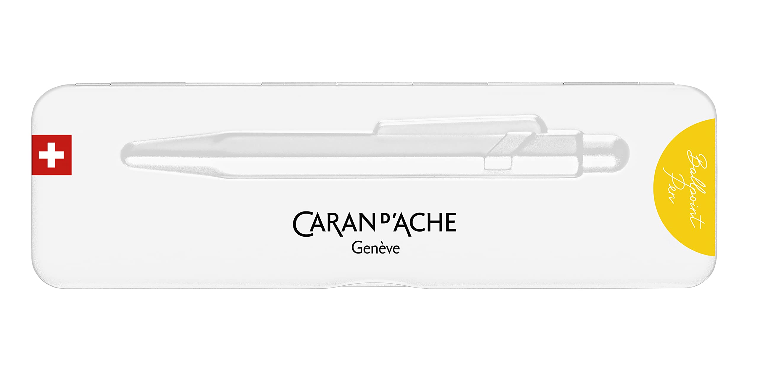 Caran d'Ache Ballpoint pen 849 Colormat-X Yellow with slimpack