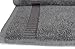 SALBAKOS 100% Turkish Cotton Washcloth Set of 12 13x13 inch | Heirloom Quality | Hotel & Spa Collection | Ultra Soft, Super Absorbent, Washcloth Towels | Made in Turkey (Gray, 12 Washcloths)