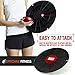 Epitomie Fitness Power Rocker Balance Board - Premium Wobble Board - Adjustable Height - Bonus Resistance Tube Set - Complete Stability & Core Training - Physical Therapy and Injury Rehabilitation