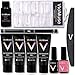 Viomuse Nail Extension Gel Kit Enhancement System 30ml4 Quick Build Gel, All in One Kit