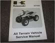 2003 Kawasaki KFX50 KFX 50 ATV Service Repair Shop Manual BOOK OEM 03