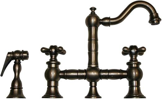 Vintage Iii 6 8 Two Handle Widespread Kitchen Faucet With Cross