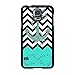 EVERMARKET(TM) Blue Anchor Chevron Retro Vintage Tribal Nebula Hard Case Cover for Samsung Galaxy Note 4