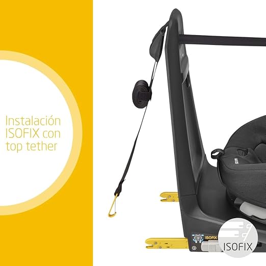 Bebe Confort Axissfix Plus Reclinable Silla De Coche Isofix 0 18 Kg Giratoria 360 Homologada I Size Para Ninos De 0 A 4 Anos Sillita Para Coche Authentic Graphite Bebe Sillas De Coche