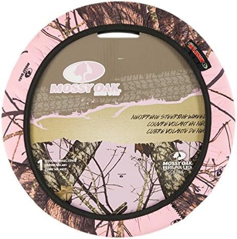 Mossy Oak Steering Wheel Cover, Mossy Oak Break-Up Country Camo, Pack of 1