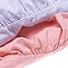 Intimate Portal Women Anti Chafing Maternity Boyshort Briefs 2-PK Purple Beige M