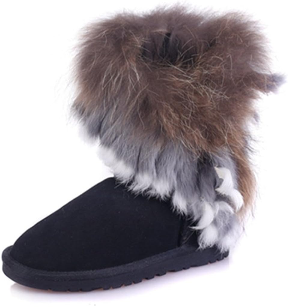 indian fur boots
