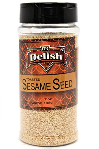 Gourmet Toasted Sesame Seeds by Its Delish, 9 Oz. Medium Jar - Thumbnail 5