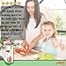 Jokari Original Adjustable Baggy Rack Stand 4 Pack. Prop Plastic Ziploc Freezer Storage Bags Open Hands-Free To Pour Leftovers, Snacks and Meal Prep Ingredients With No Food Spills or Kitchen Mess