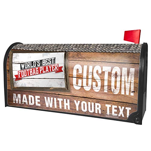 NEONBLOND Custom Mailbox Cover Worlds Best Footbag Player