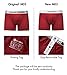 LAPASA Men's Boxer Briefs Cotton Stretch Bulge Pouch Trunk Underwear with Open Fly 4 Pack M03