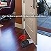 AUSHEN Door Stop Alarm 120dB Home Wedge Shaped Blocking Security Systerm for Home or Travel 2pcs Set