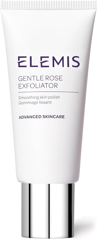 ELEMIS Gentle Rose Exfoliator Smoothing Face Cleanser 50ml Rose Jojoba Beads