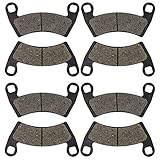 4pk Brake Pad Set 2008-2017 Front/Rear Polaris Ace Ranger RZR Sportsman XP & Diesel Crew SP 325 500 570 900 1000 2205949