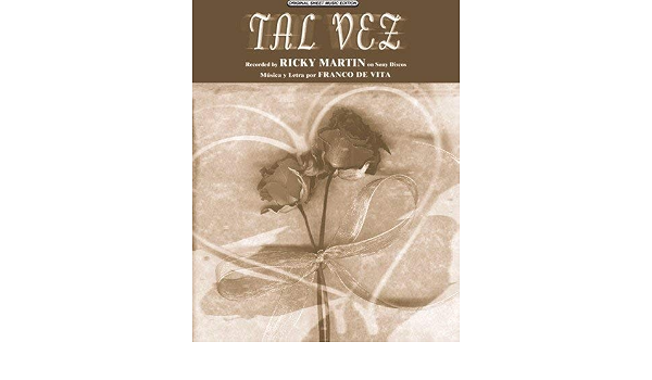Ricky Martin: Tal Vez Piano, Voix, Guitare : Martin, Ricky (Artis:  Amazon.es: Libros