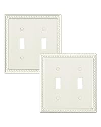 TREEWELL 2-Pack Double Toggle Light Switch Cover