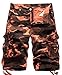 Comouflage cargo shorts for men 3 4 short