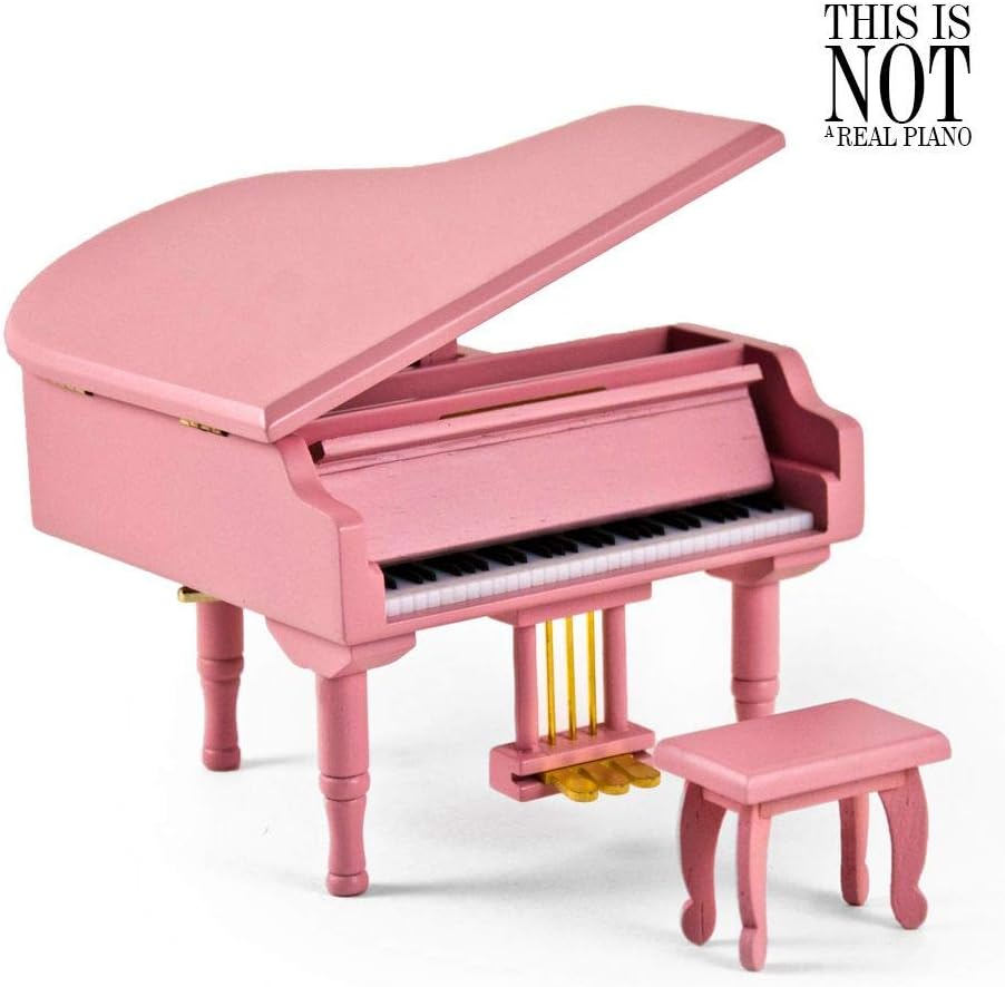 baby pink grand piano