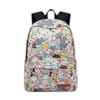 EZONTEQ Backpacks for Girls, Backpack Water Resistant Lightweigh School Bag Women Teen College Travel Outdoor Camping