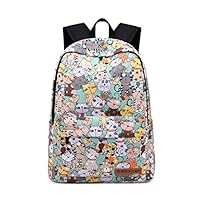 EZONTEQ Backpacks for Girls, Backpack Water Resistant Lightweigh School Bag Women Teen College Travel Outdoor Camping