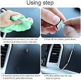 Chuangdi 50pk Black Self-Adhesive Cable Clips Wire Management for Car Home view 5