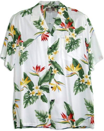 Bird Of Paradise Hawaiian Shirts - Mens Hawaiian Shirts - Aloha Shirt - Hawaiian