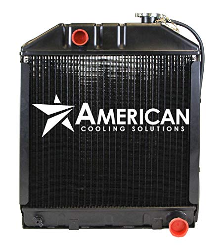 NEW Replacement Radiator C7NN8005H for Ford NH Tractor 2100 2120 2300 2600 2610 3610 3900 4100 + (24074AM)