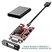 E-Word Top-Grade High Speed USB 3.0 To VGA Adapter Multi-display Video Converter - Windows 7/8/8.1/10, Plug and Play No Need CD Driver(Black)