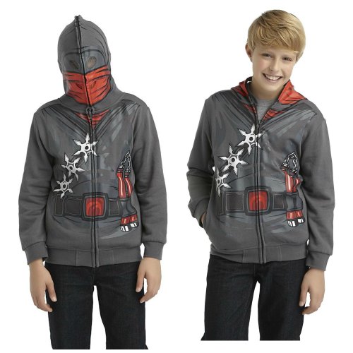 FSD Boy's Costume Hoodie Jacket - Ninja