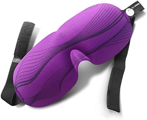 PURPLE Eye Mask DRIFT TO SLEEP mask Ideal for Travel Yoga Meditation Shift Work