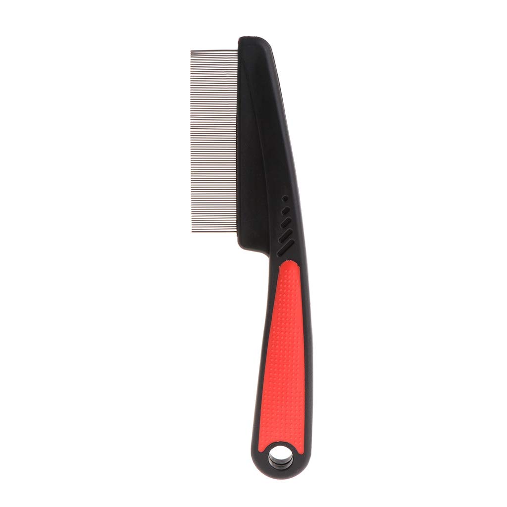 Noir Et Rouge Cadania Peigne De Toilettage Pour Animaux Brosse A Poils Fins Pour Chiens Chats Brosses Et Peignes L Hygiene De Bebe