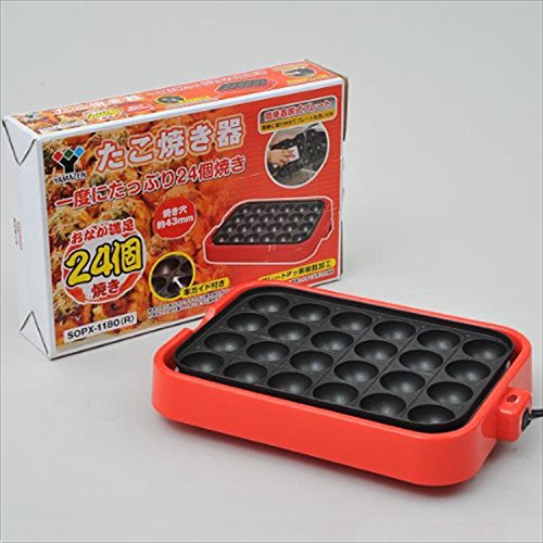 Electric Takoyaki Pan Pancake de Suzanne Lefebvre24moldes The Home