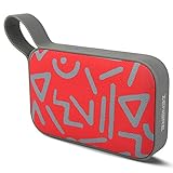 Bluetooth Speakers, ZENBRE S4 10W Wireless Bluetooth 4.1 Speakers with 20h Play-time, Fabric Bag Shape with Dual-Driver Passive Radiator (Red) by ZENBRE