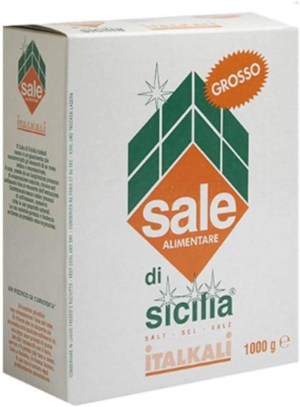 Italkali Cooking Iodised Rock Salt from Sicily (1Kg)