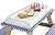Inflatable Serving Bar Buffet Salad Food & Drink Tray,Portable Salad Bar for Football Parties, Pool Parties, BBQ,Tailgates and More