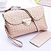 Voberry® Elegant Lady Women Long Purse Clutch Wallet Zip Bag Messenger Bag on clearance (Khaki)