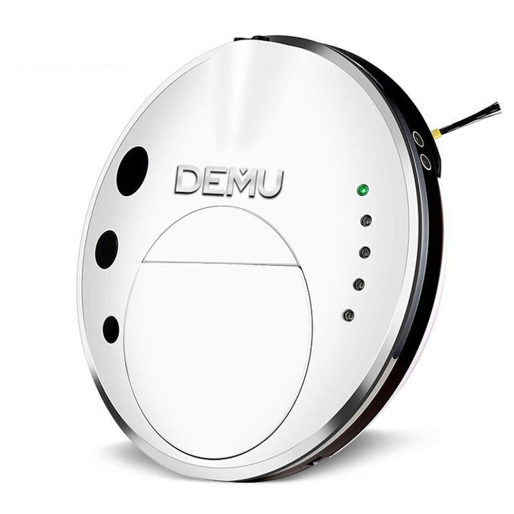 Jsmhh INSN Auto Charge Robotic Vacuum Cleaner with 4 Cleaning Modes,Ultrasonic Detection,Anti-Drop Collision Sensor,Sweeping and Mopping 2 in 1,for Hard Floor and Carpets